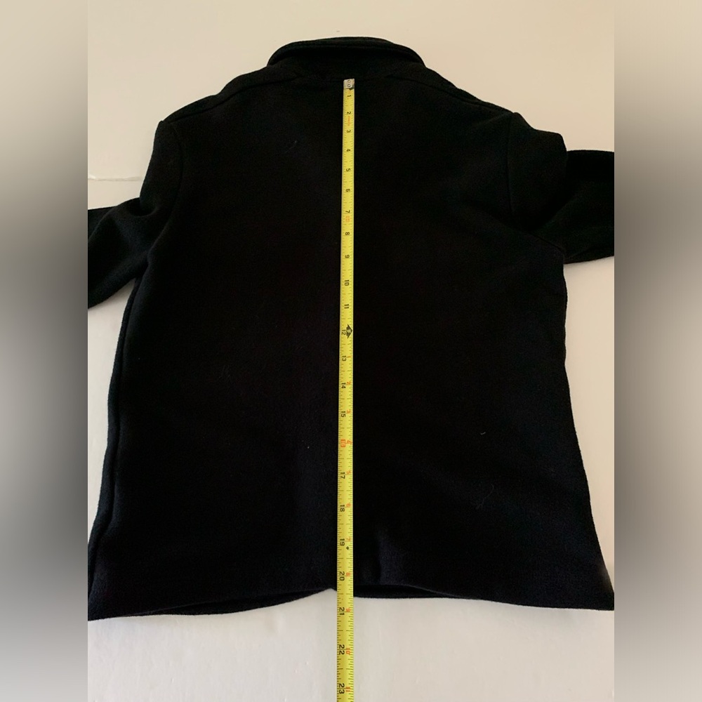 STANDARD JAMES PERSE BLACK STANDING COLLAR TERRY JACKET SIZE 3 FITS XS - Picture 10 of 10